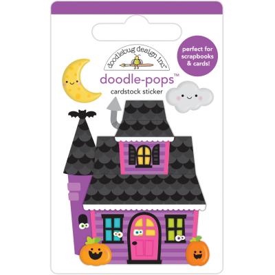Doodlebug Happy Haunting Doodle-Pops Sticker - Happy Haunting